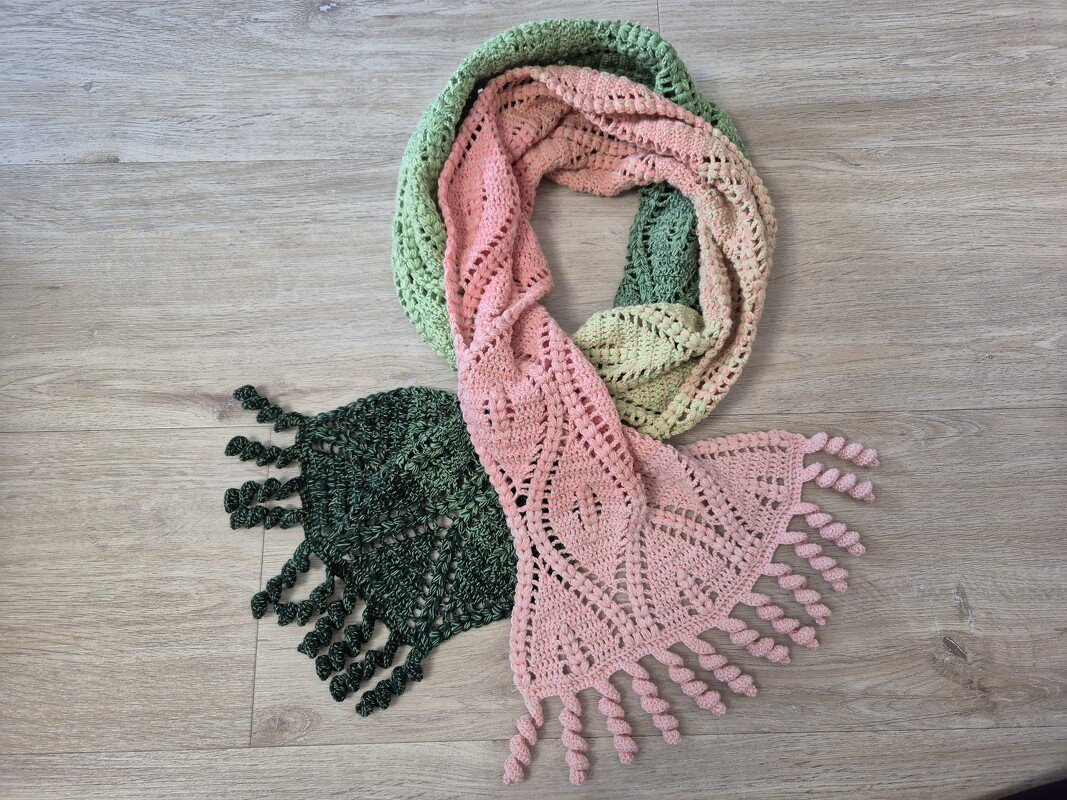 Häkelanleitung Schal oder Stola Asra - Bild 7