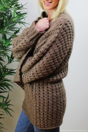 Knitting Pattern for Cozy Vest | CAPE#Jacket #2 | MerinoSuperKid #2