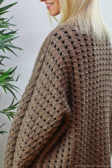 Strickanleitung für Kuschelweste | CAPE#Jacket #2 | MerinoSuperKid #2