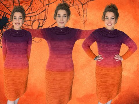 Häkelanleitung Kleid "BOO-TIFUL"