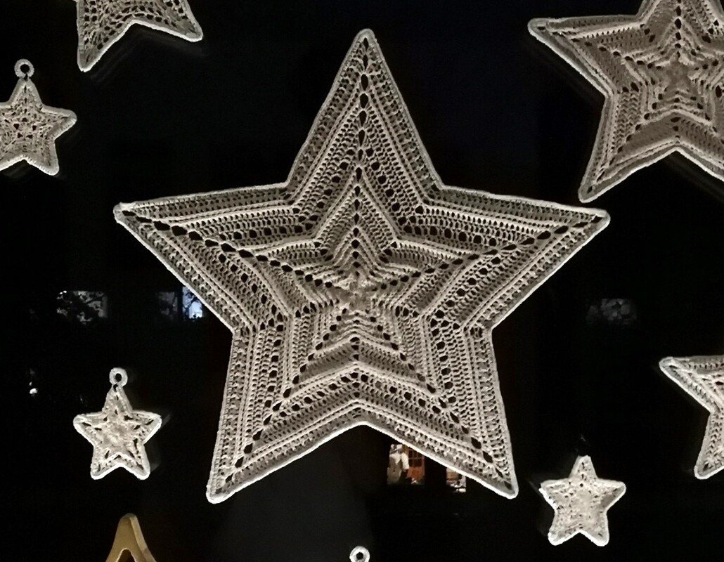 Häkelanleitung Stern Polaris