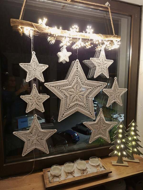 Häkelanleitung Stern Polaris - Bild 6