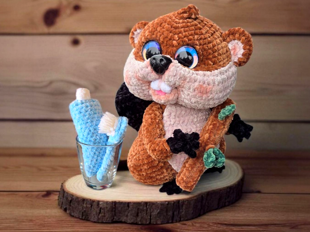 Scrubby Beaver – The toothbrushing buddy