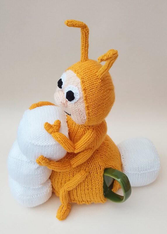 TeaCosyFolk's Sugar Lump Ant Tea Cosy Knitting Pattern
