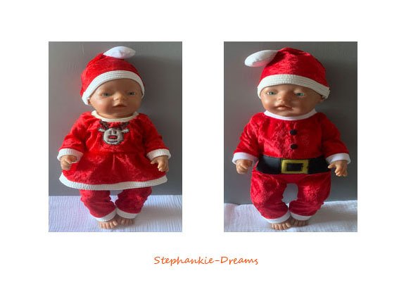 doll Christmas outfit Maria - Image 7