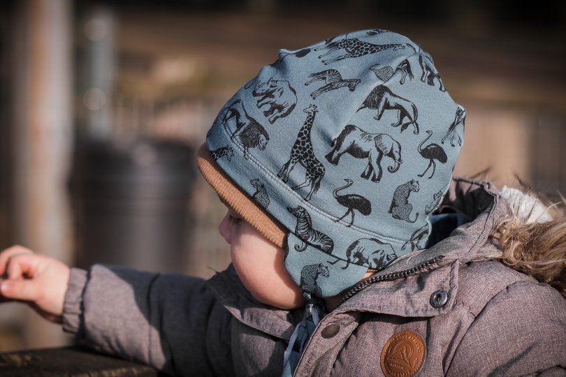 Baby Mütze - kleiner Dööts - Ganzjahresmütze