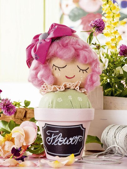 Blumentopfkinder, nähen