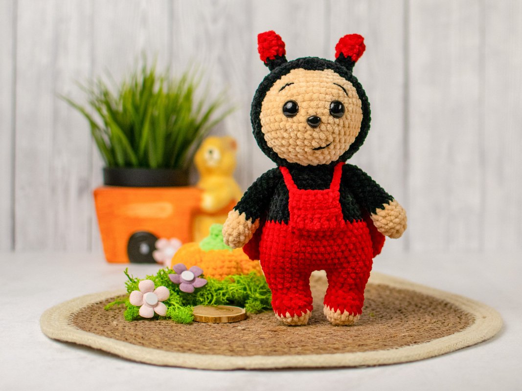 Häkelanleitung Marienkäfer – Amigurumi PDF Datei