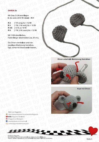 Kleiner Koala - Häkelanleitung von NiggyArts