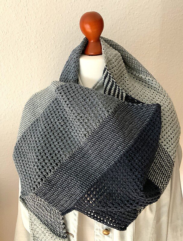 Didiane, tunesisch gehäkeltes Drachentuch - Bild 2