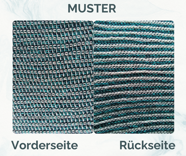 „TUNESISCH gehäkelter Schal für Fortgeschrittene