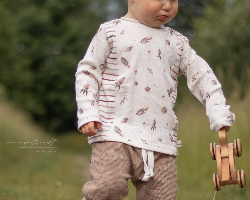 Hej Lütten - Ganzjahres Babyshirt - inkl. Knopfleiste - Bild 5