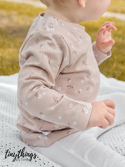 Hej Lütten - Ganzjahres Babyshirt - inkl. Knopfleiste