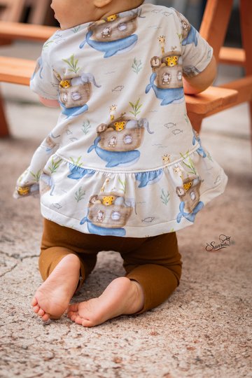 Hej Lütten - Ganzjahres Babyshirt - inkl. Knopfleiste