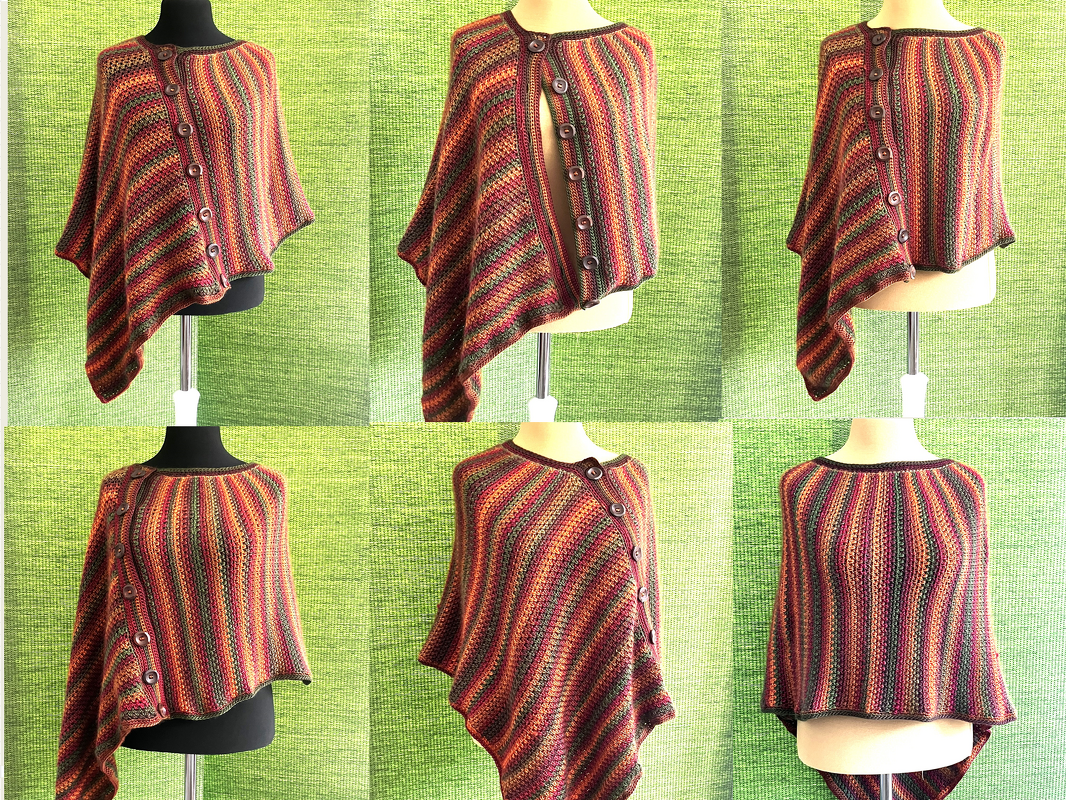 Poncho "Haltmichwarm" für kalte Tage - Bild 11