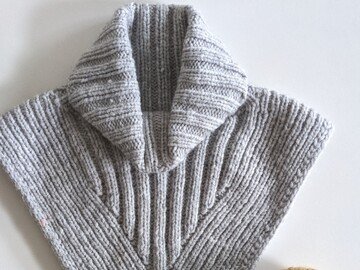 Another neckwarmer, knitting pattern, cowl, loop