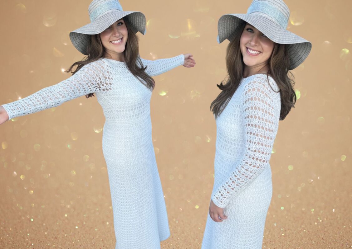 Häkelanleitung Kleid "BEACHBRIDE"