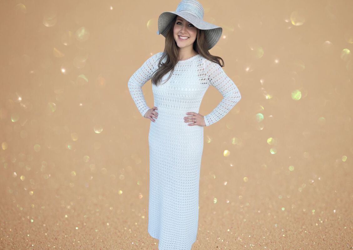 Häkelanleitung Kleid "BEACHBRIDE" - Bild 3