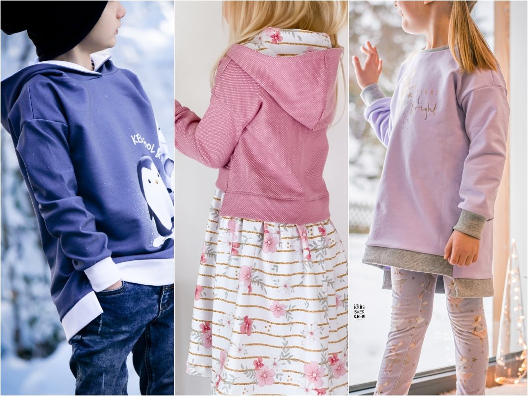 Das eine Stufe Bun(d)´ter Teil - Sweater / Longsweater / Cropped / Kleid