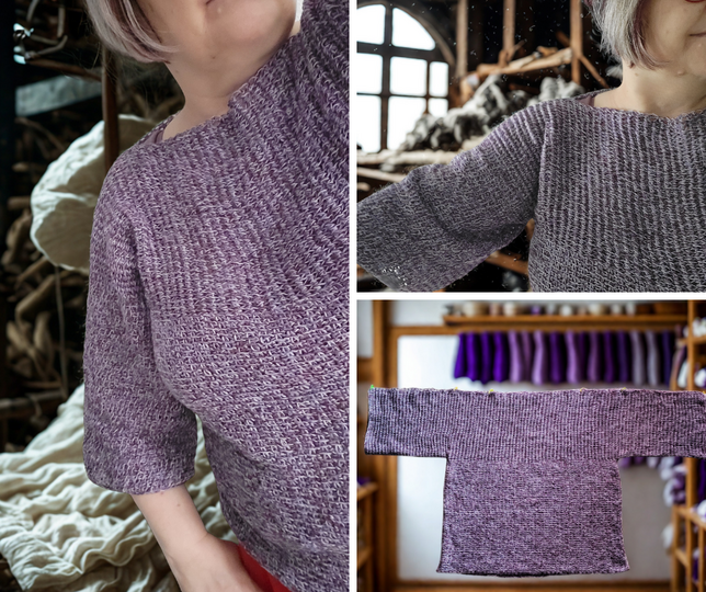 „Tunesisch gehäkelter Sweater für Fortgeschrittene – Einfach & Modern“ **