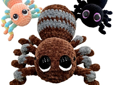 crochet pattern spider