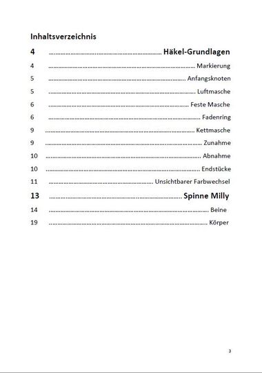 crochet pattern spider