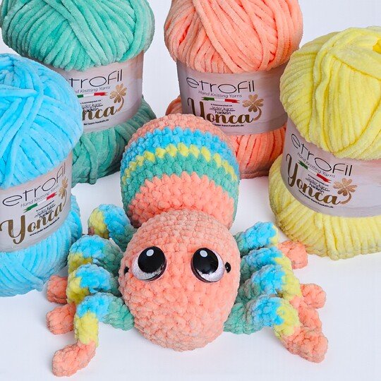 crochet pattern spider