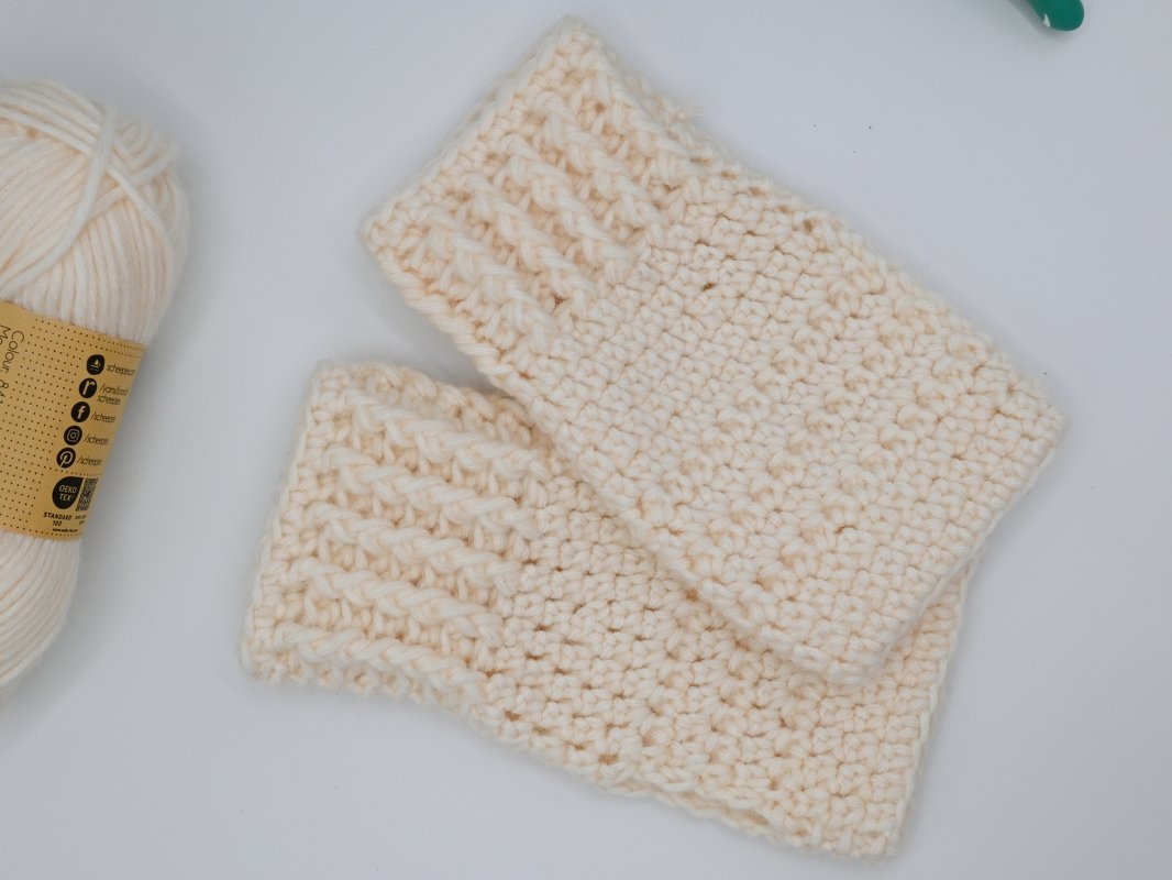kostenlose Häkelanleitung Pulswärmer "Ulla", einfache Pulswärmer häkeln