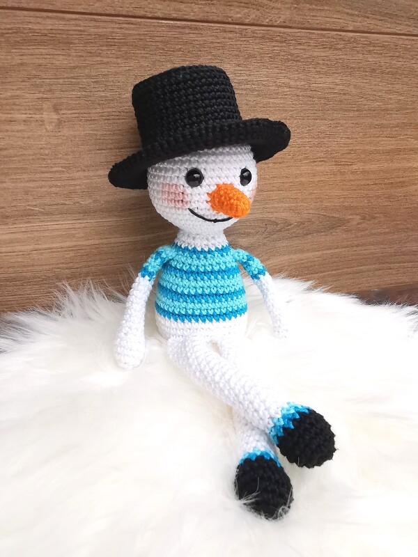 SPAR-SET Mr. Frosty &amp; Mr. Santa – Häkelanleitung Weihnachtsmann+Schneemann