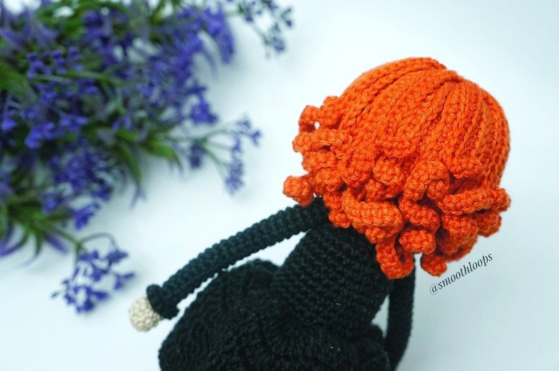 Amigurumi for Halloween. Crochet Witch Amigurumi.