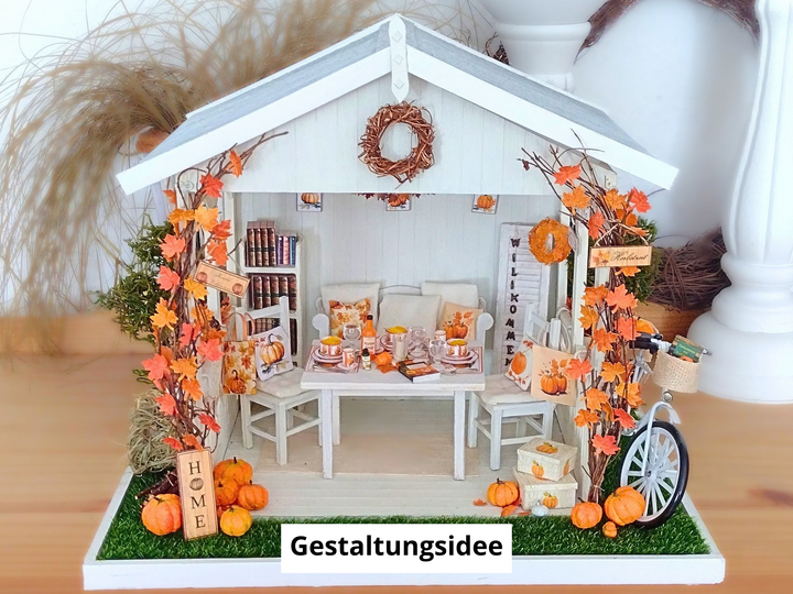 Bastelbögen Herbst-Miniaturen