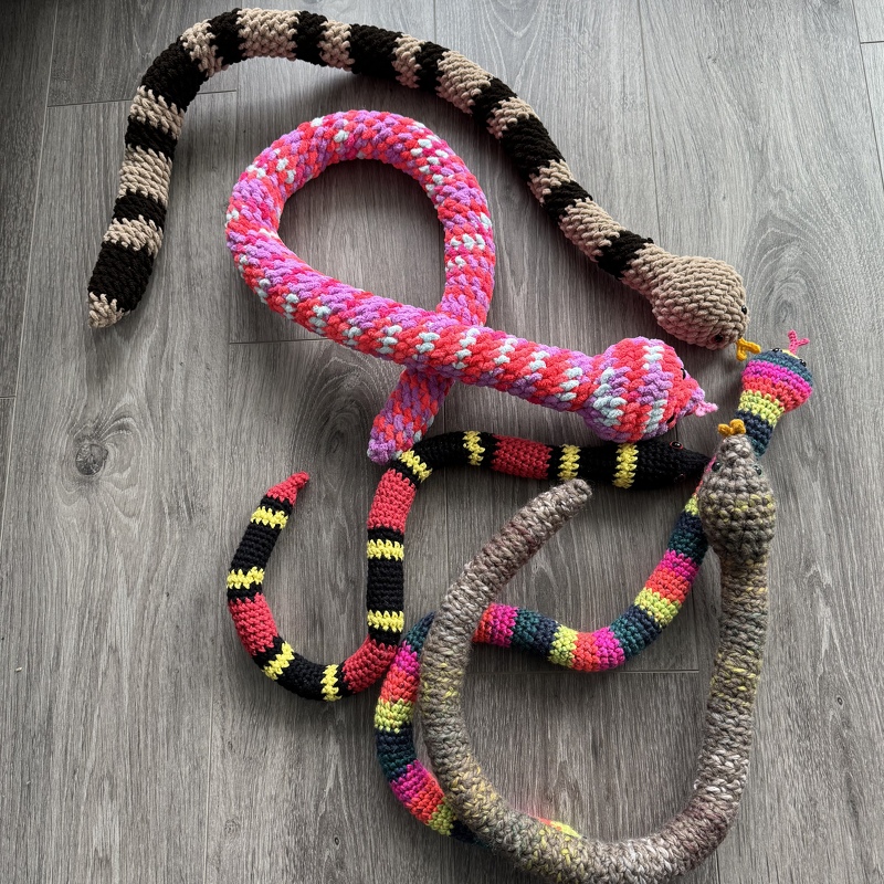 Crochet Snake PDF Pattern, easy beginner, Belize creature - Image 4