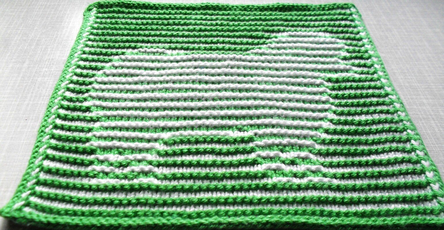 Schafbock in Schattenstricktechnik