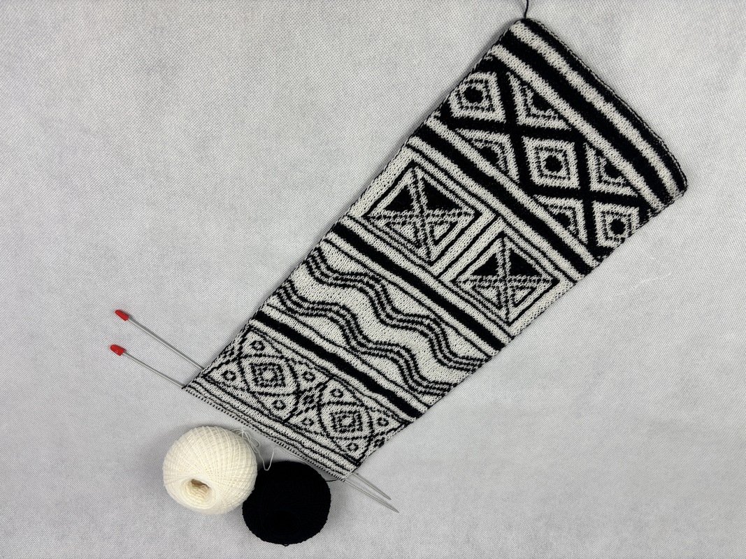 Scarf Mur Bella – Double Knitting Instructions - Image 4