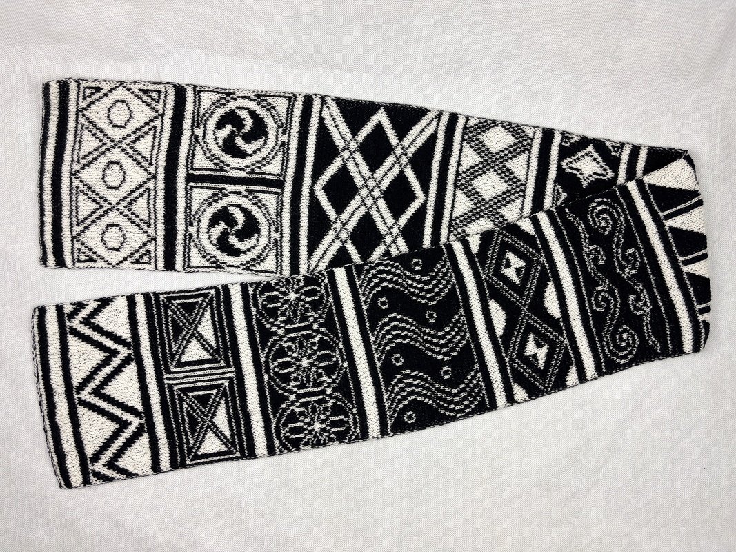 Scarf Pictura – Double Knitting Instructions - Image 9