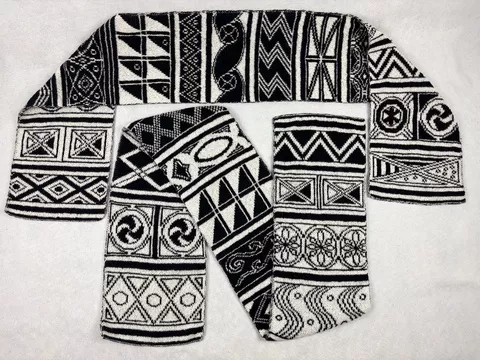 Schals Mur Bella und Pictura Sparset – Double Face Strickanleitungen