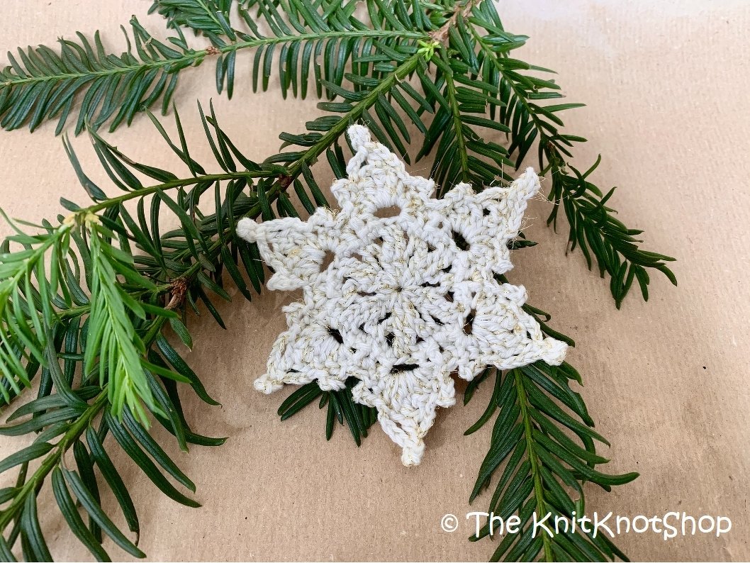 Crochet Pattern Christmasornament Star