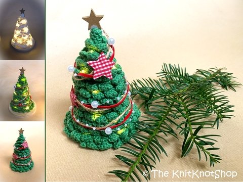 Häkelanleitung Tannenbaum Cozy Lights