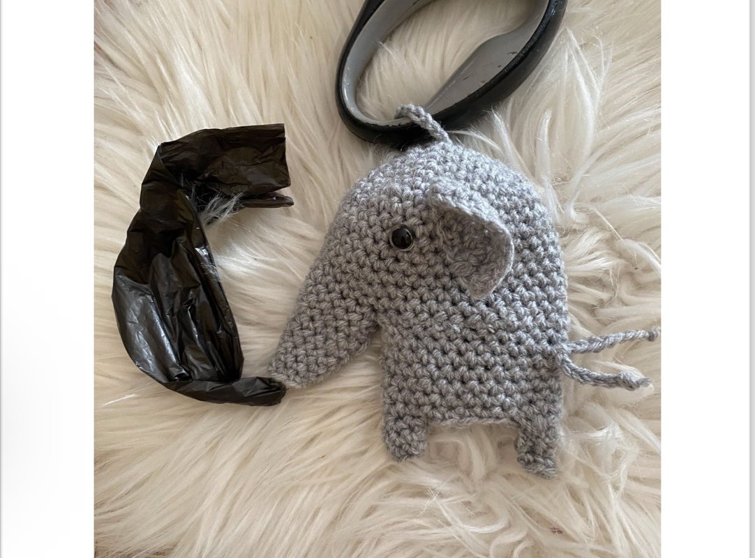 Häkelanleitung Kotbeutelhalter Gassitasche