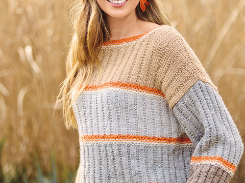 Pulli im Rippenmuster