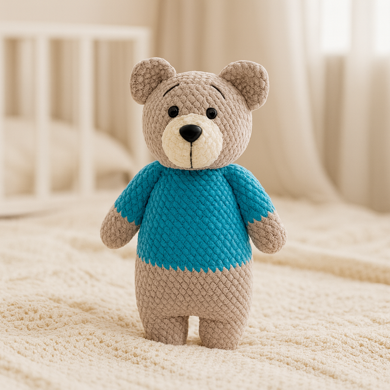 Häkelanleitung Teddybär – Kuscheltier Amigurumi PDF-Datei