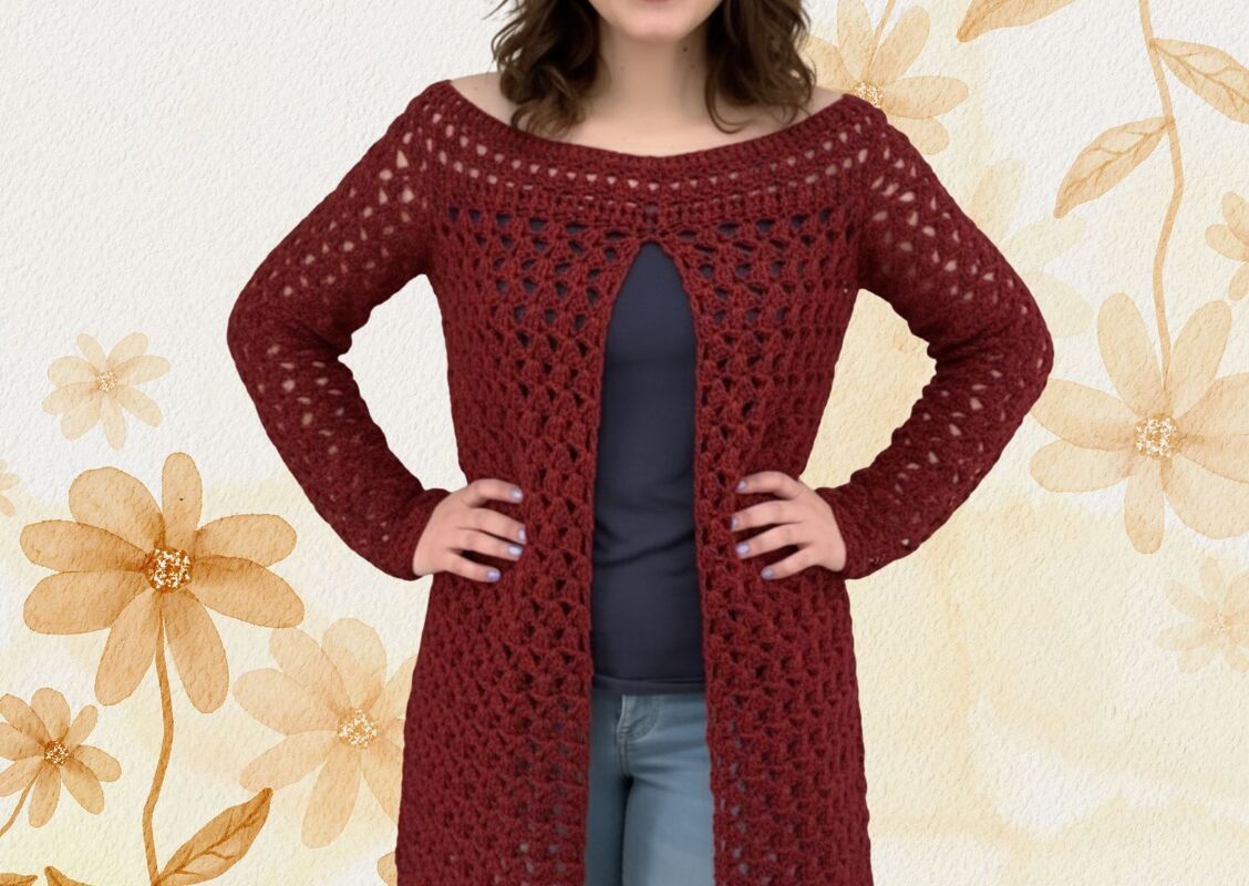 Häkelanleitung Mantel "MAGIC BLOOD"