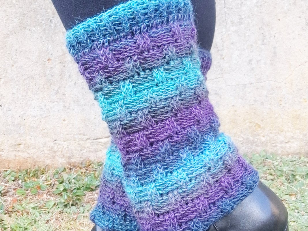 Beinstulpen WEBERLEIN Häkelanleitung - Bild 3