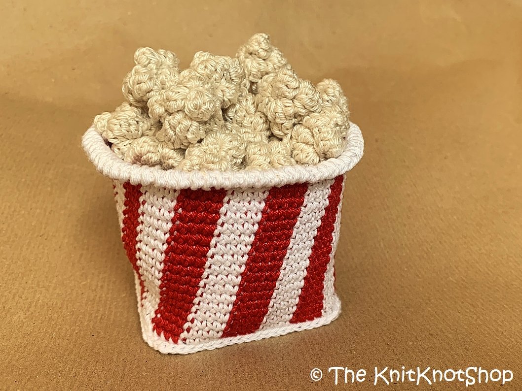 Häkelanleitung Häkelsnack Popcorntüte - Bild 2