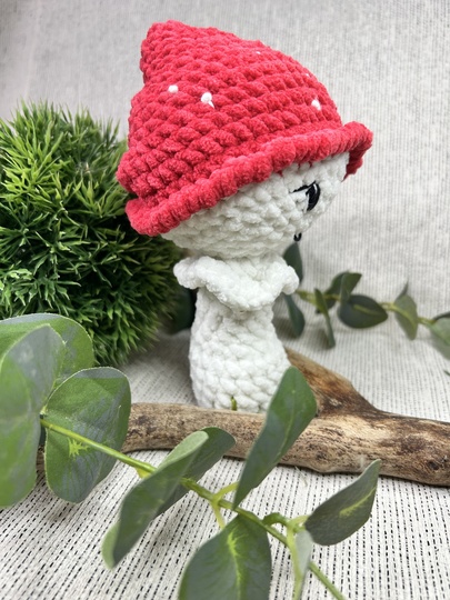 Häkelanleitung Fliegenpilz Polly, PDF Download