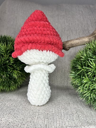 Häkelanleitung Fliegenpilz Polly, PDF Download