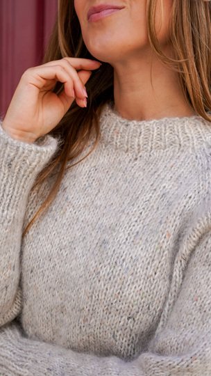 Raglan Sweater with Video Tutorial – for Beginners and Advanced Knitters