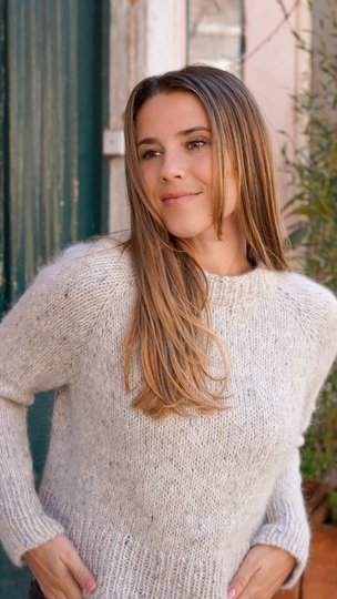 Raglan Sweater with Video Tutorial – for Beginners and Advanced Knitters