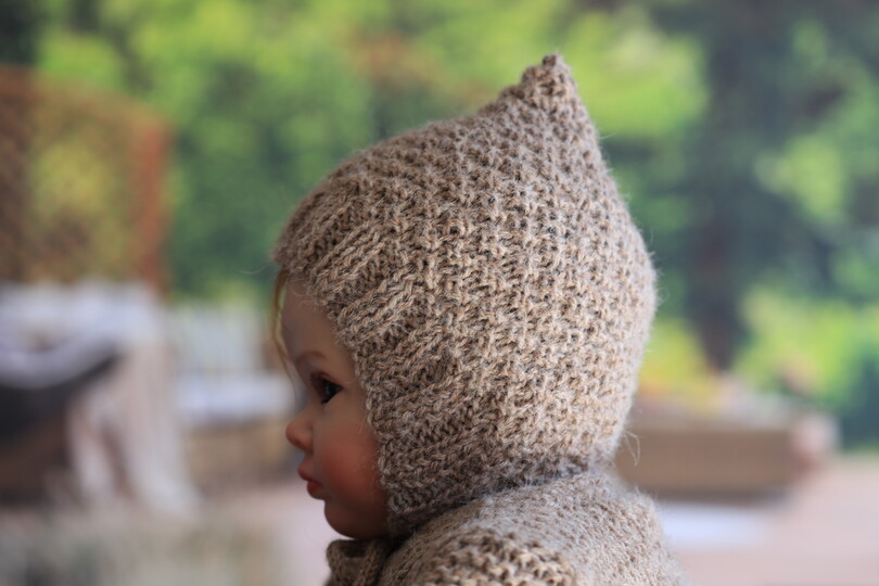 Pixi Bonnet Baby Mütze PDF-Strickmuster