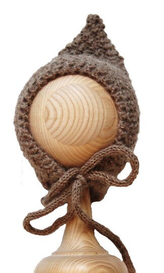 Pixi Bonnet Hat PDF Knitting Pattern